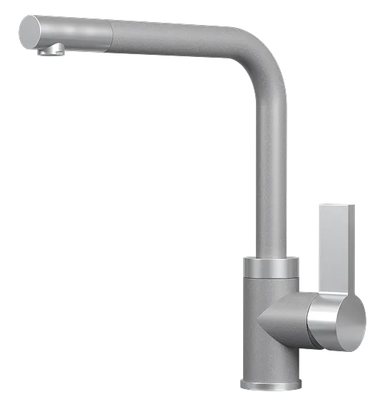 Фото товара: GRANULA 5504 смеситель, гранит, алюминиум