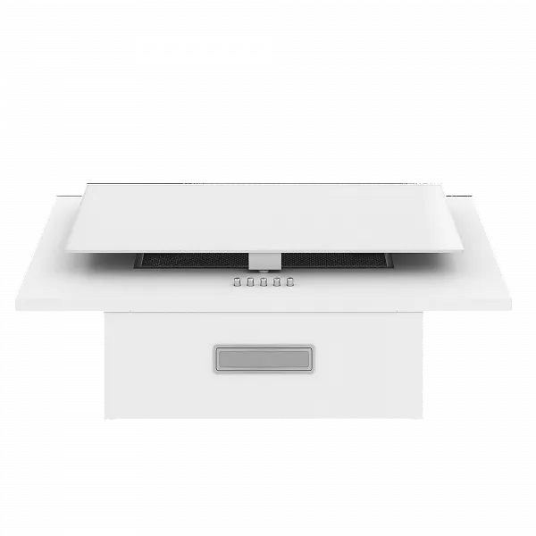 Детальное фото товара: Elikor Коралл 60П-430-К3Д белый/белое стекло