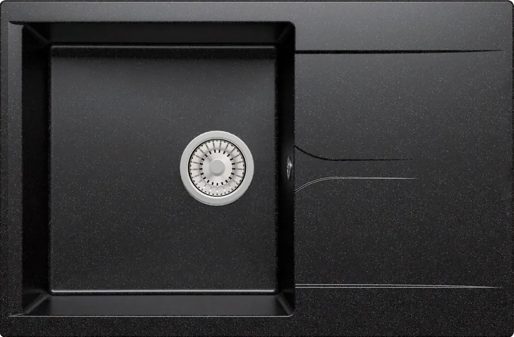 Фото товара: Polygran GALS-760, мойка, мрамор, черный 16