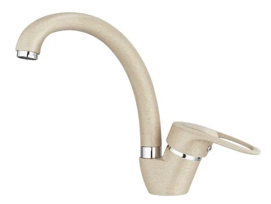 Фото товара: GRANULA ST-03 смеситель, гранит, бежевый