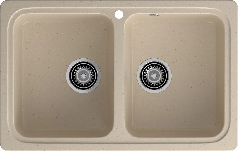 Детальное фото товара: GranFest STANDART GF-S-780 K, мойка, мрамор, кашемир