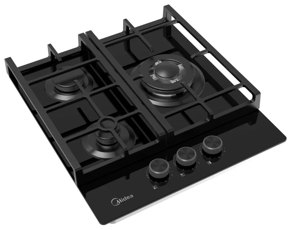 Детальное фото товара: Midea MG449TGB газовая поверхность