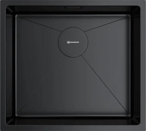Детальное фото товара: Omoikiri Taki 49-U/IF-GB, мойка, нержавеющая сталь/графит