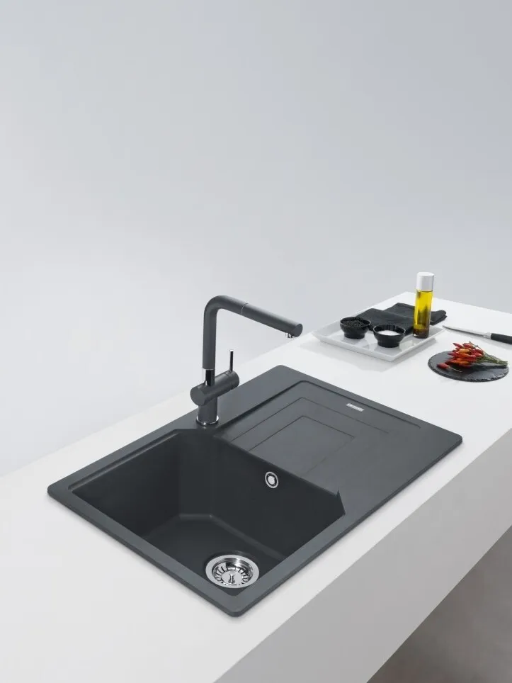 Детальное фото товара: Franke UBG 611-78L, мойка, гранит, оникс