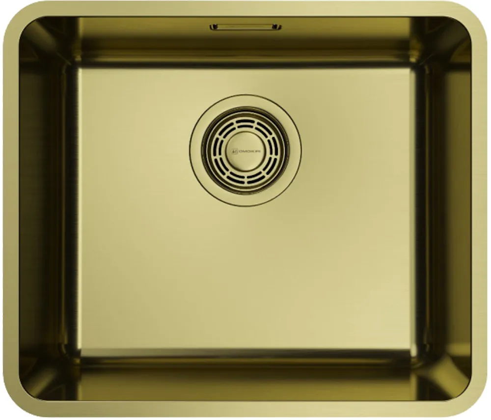 Фото товара: Omoikiri Omi 43-U/I-LG Ultra Mini, мойка, нержавеющая сталь/светлое золото