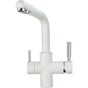 Фото товара: GRANULA 2015 смеситель, гранит, арктик (белый)