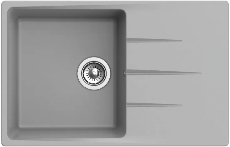 Фото товара: Ewigstein Gerd G- 60F, мойка, гранит, серый металлик