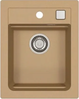 Детальное фото товара: ALVEUS GRANITAL ATROX 10 BEIGE - G55, мойка, гранит, бежевый (в комплекте с сифоном 1132823)