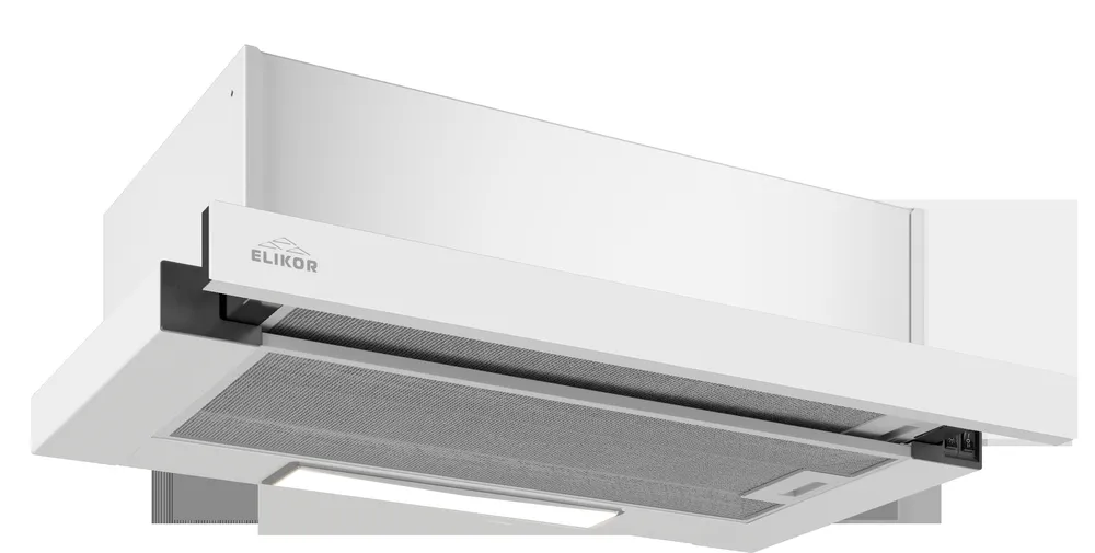 Фото товара: Elikor Slide Glass 60П-1000 белый/белый