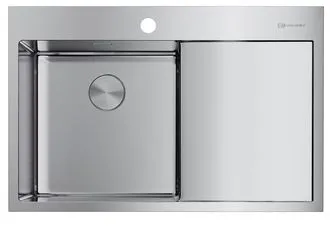 Детальное фото товара: Omoikiri Akisame 78-IN-L, мойка, нержавеющая сталь, чаша слева