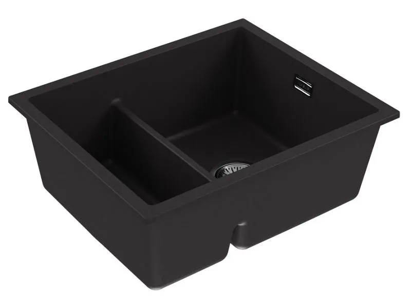Детальное фото товара: ALVEUS OMNI 50 GRANITAL CARBON-G91, мойка, гранит, черный (в комплекте с сифоном 1150202)
