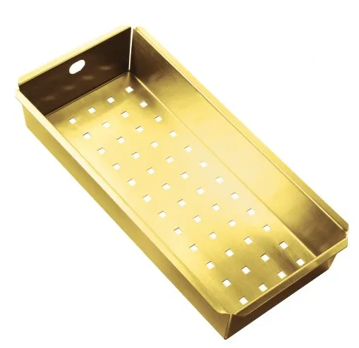 Фото товара: ALVEUS коландер для мойки, нержавеющая сталь Gold 400X170