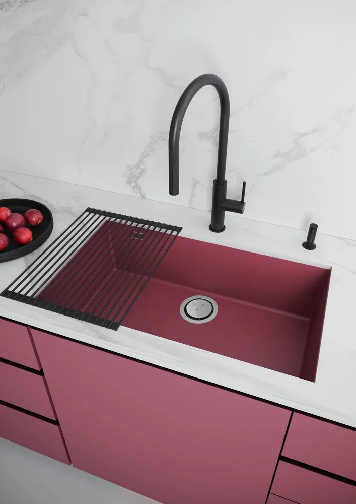 Детальное фото товара: Paulmark NEO CLASSIC 76, мойка, гранит, merlot