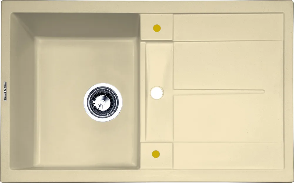 Фото товара: Zigmund & Shtain RECHTECK 780, мойка, молодое шампанское