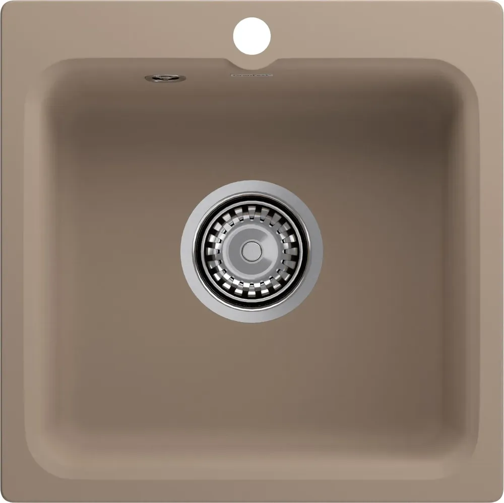 Фото товара: GranFest GF-SMART 430, мойка, мрамор, песочный