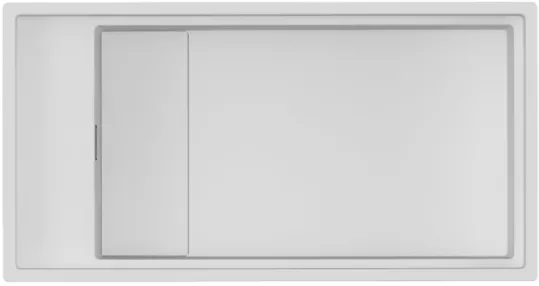 Детальное фото товара: Omoikiri Kinaru 86-U/I WH, мойка, керамика, белый