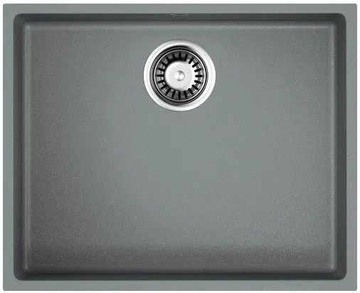 Фото товара: Omoikiri Bosen 54-U-GR, мойка, гранит, leningrad grey