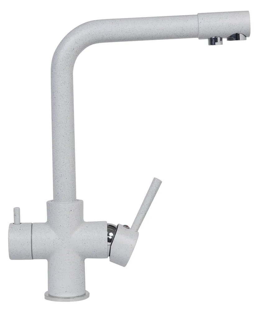 Фото товара: Ecoshtein ES 0400, смеситель, гранит, серый шелк