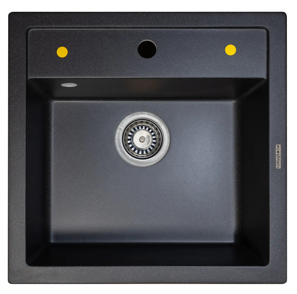 Фото товара: Ecoshtein PLATZ 515, мойка, гранит, антрацит