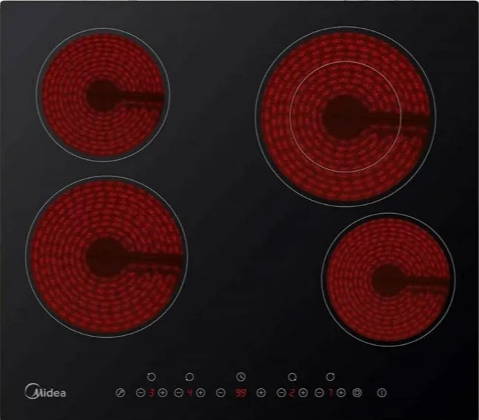 Фото товара: Midea MCHF645 стеклокерамическая поверхность