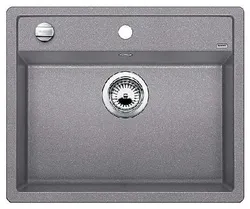 Детальное фото товара: Blanco Dalago 6, мойка, гранит, алюметаллик с клапаном-автоматом