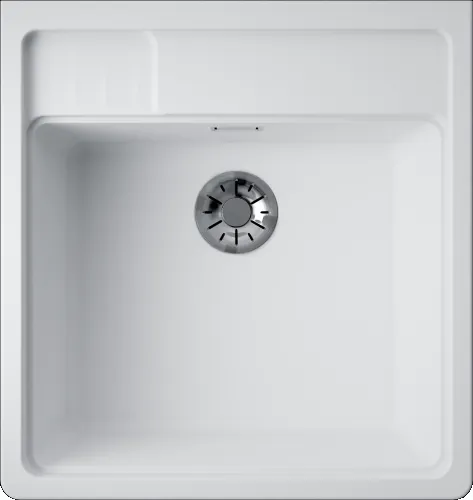 Фото товара: Omoikiri Kinokawa 60-WH, мойка, керамика, белый