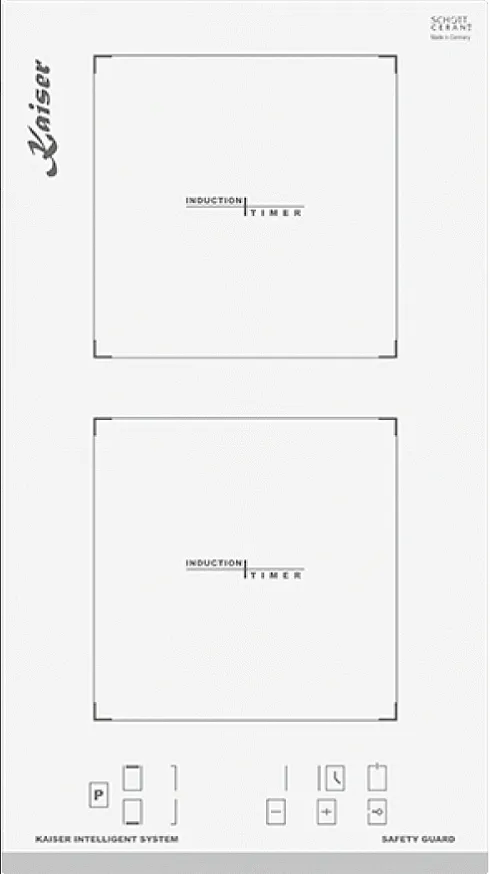 Фото товара: KAISER KCT 3726 FIW индукционная поверхность