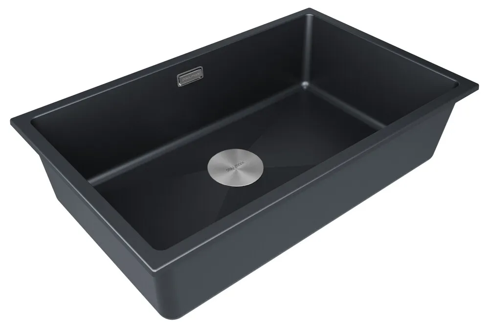 Детальное фото товара: Paulmark LUMI 74UNI, мойка, гранит, антрацит