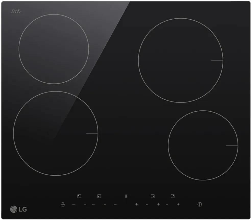 Фото товара: LG CBEZD2414B стеклокерамическая поверхность