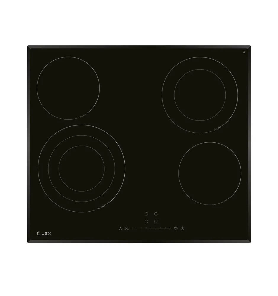 Фото товара: LEX EVH 642C BL стеклокерамическая поверхность