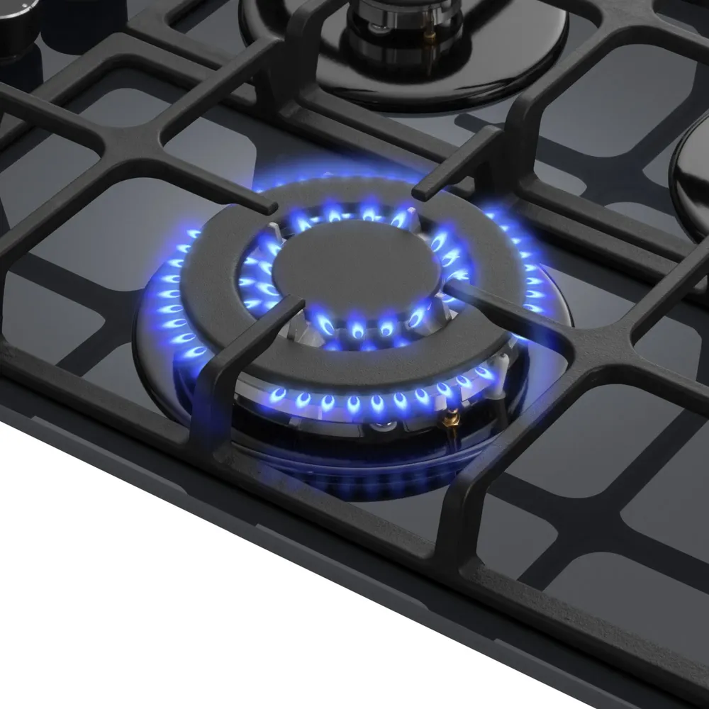 Детальное фото товара: MEFERI MGH604GR GLASS ULTRA газовая поверхность