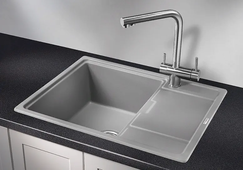Фото товара: GRANULA 6503 мойка, гранит, алюминиум