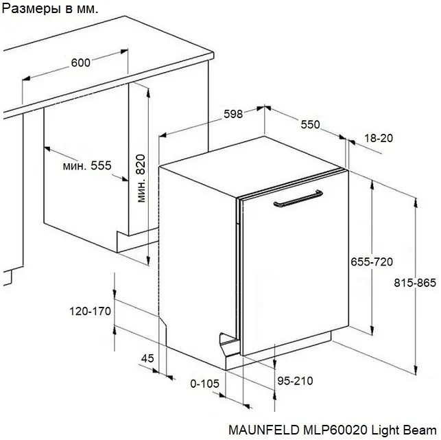 Детальное фото товара: Maunfeld MLP60020 Light Beam