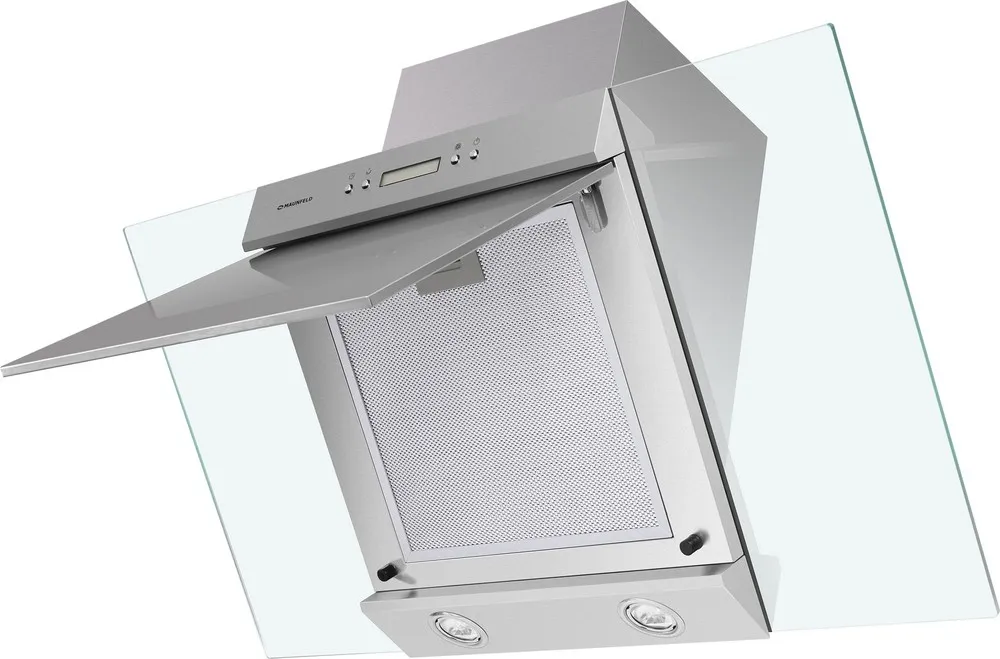 Детальное фото товара: Maunfeld GLORIA 90 нержавеющая сталь/ прозрачное стекло