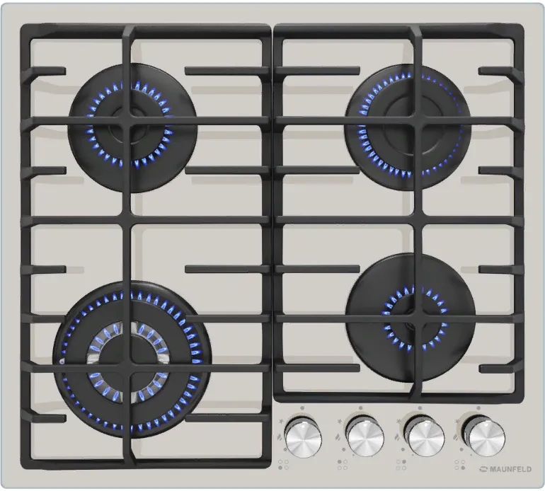 Фото товара: Maunfeld EGHG.64.63CBG/G газовая поверхность