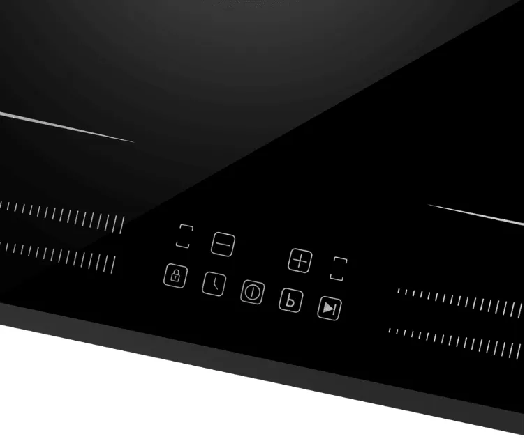 Детальное фото товара: Maunfeld AVI6044SSFBK индукционная поверхность