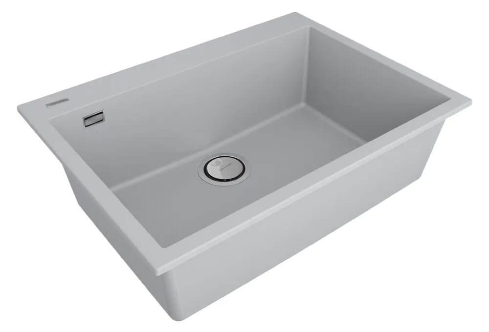 Детальное фото товара: Paulmark DECORATION 69, мойка, гранит, серый