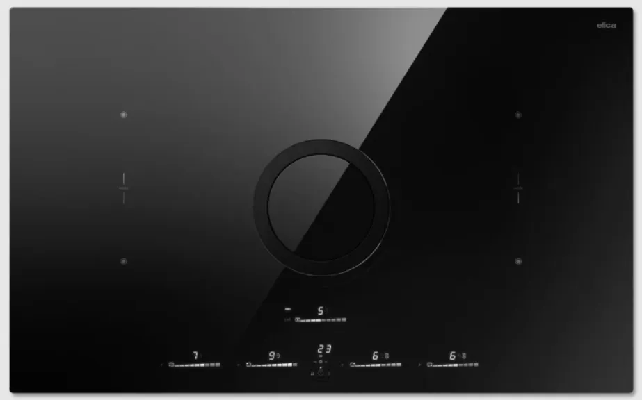 Фото товара: ELICA NIKOLATESLA SWITCH GLOW EVO BL/A/83 индукционная поверхность