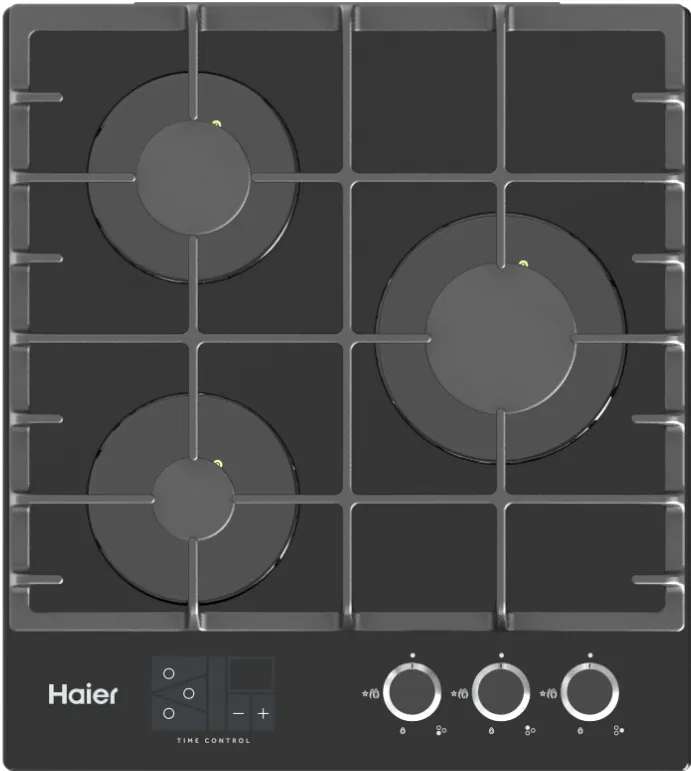 Фото товара: Haier HHX-G53CNSB газовая поверхность