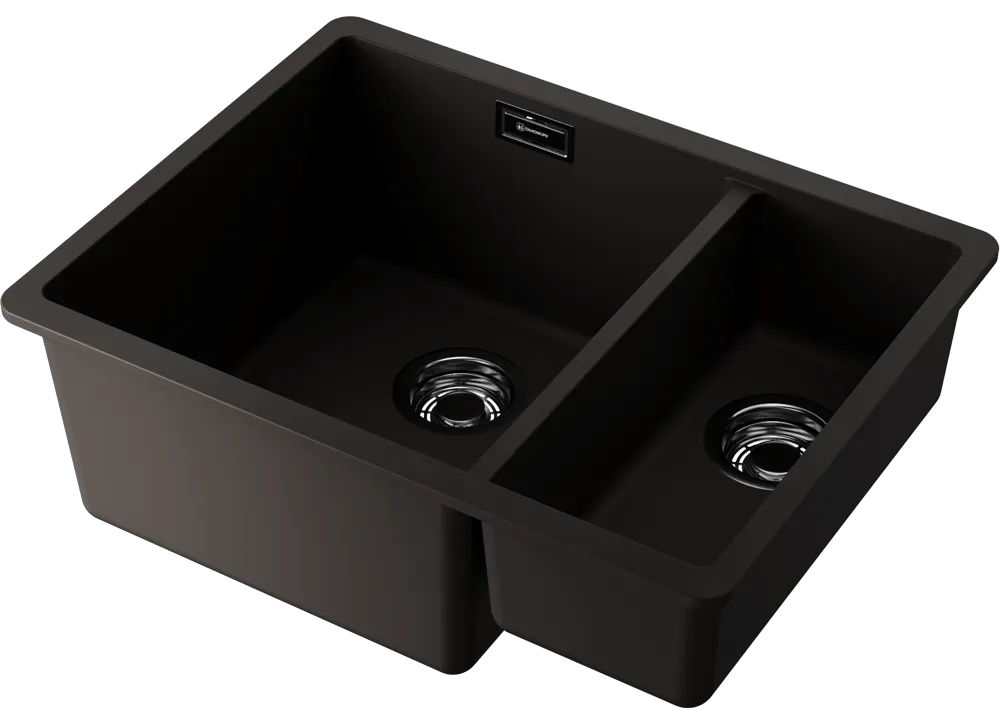 Детальное фото товара: Omoikiri Kata 55-2-U-ES, мойка, гранит, эспрессо