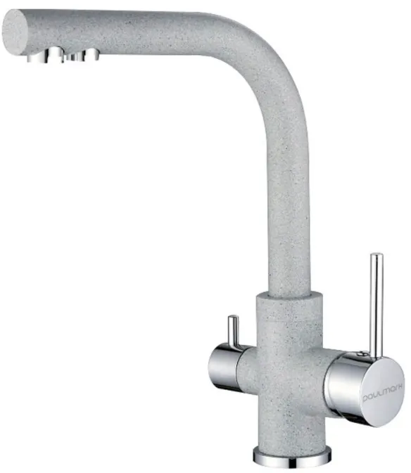 Фото товара: Paulmark ESSEN, смеситель, гранит, серый