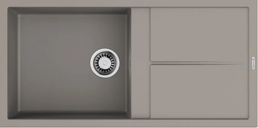 Детальное фото товара: Omoikiri Sumi 100A-GR мойка, керамика, ленинградский серый