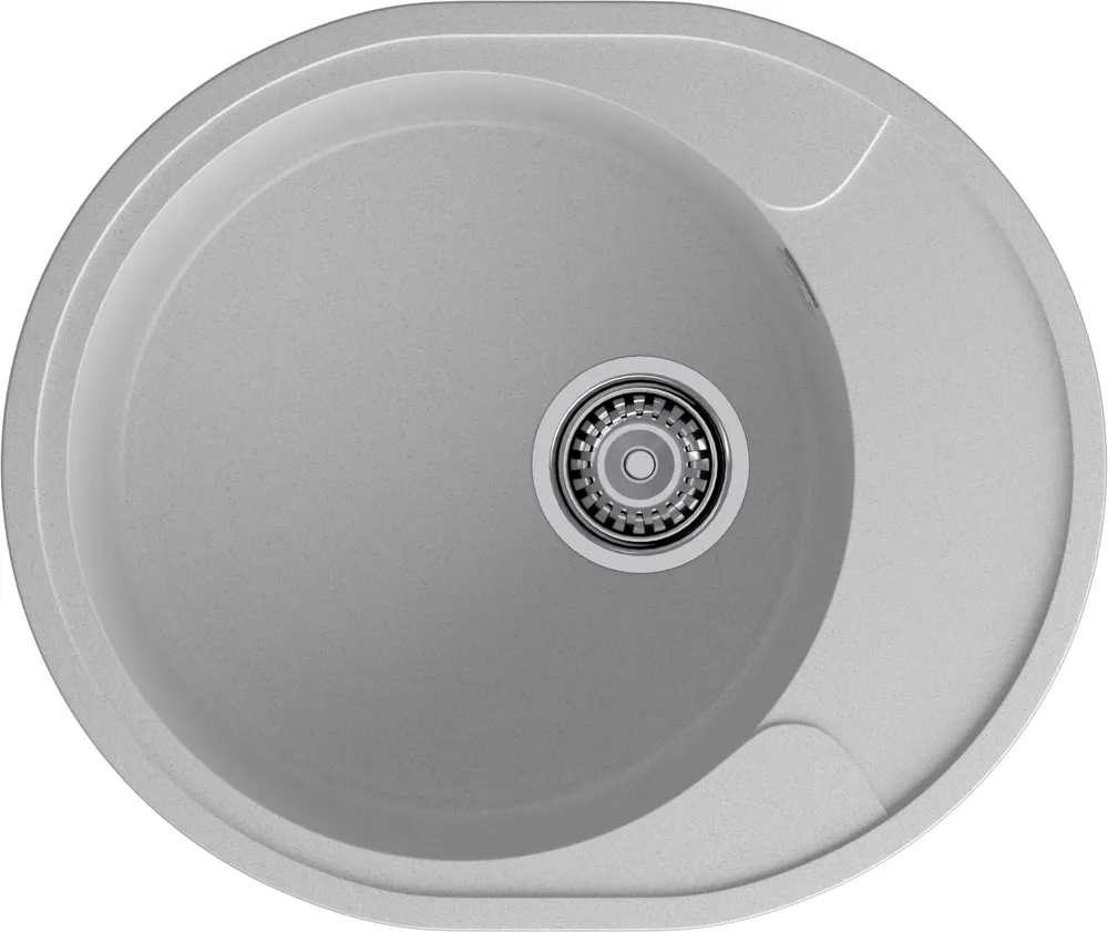 Фото товара: GranFest URBAN GF-UR-857L, мойка, гранит, серый