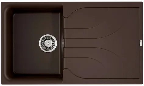 Фото товара: Omoikiri Yasugata 86-DC, мойка, гранит, темный шоколад