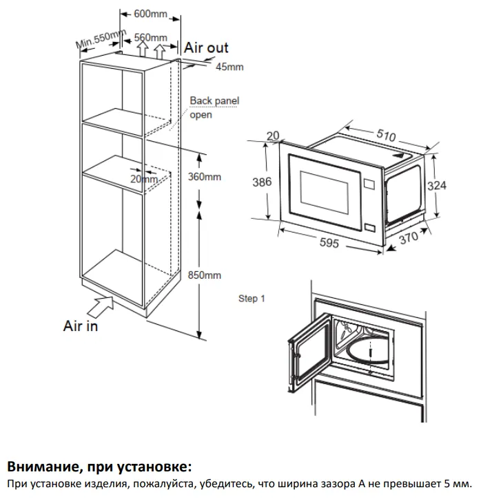 Схема встраивания
