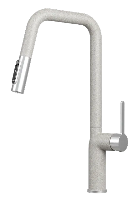 Фото товара: GRANULA 9011 смеситель, нержавеющая сталь, базальт