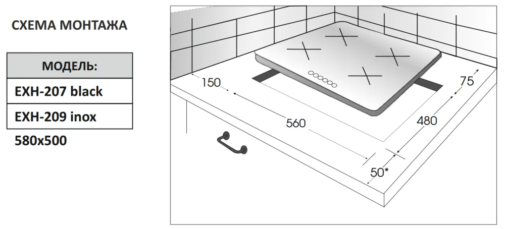 Схема встраивания