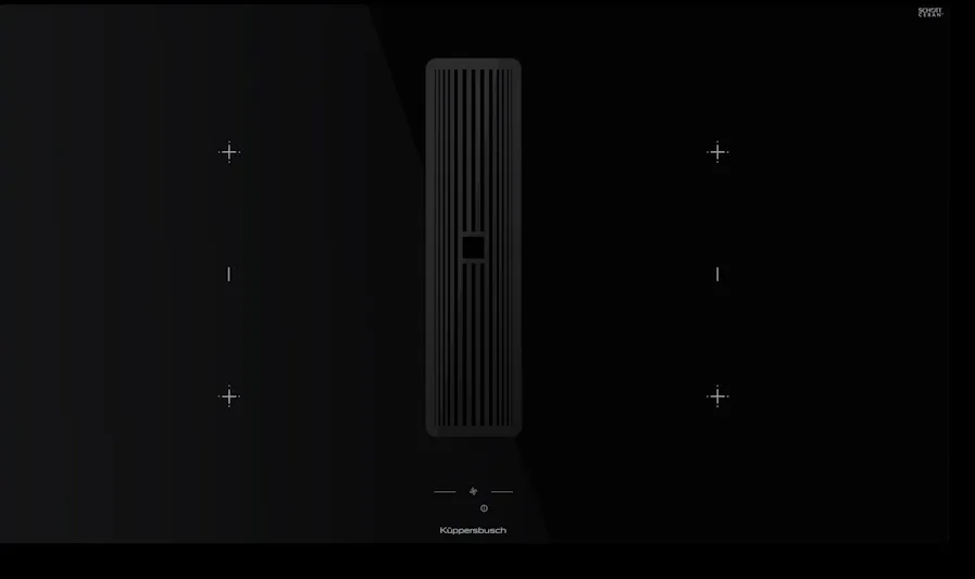 Детальное фото товара: Kuppersbusch KMI 9850.1 SR-E Black Chrome индукционная поверхность