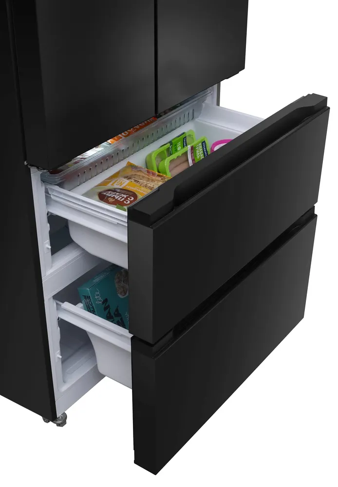 Детальное фото товара: MEFERI MFR83BLACK IX TOTAL NO FROST FRENCH DOOR COMFORT