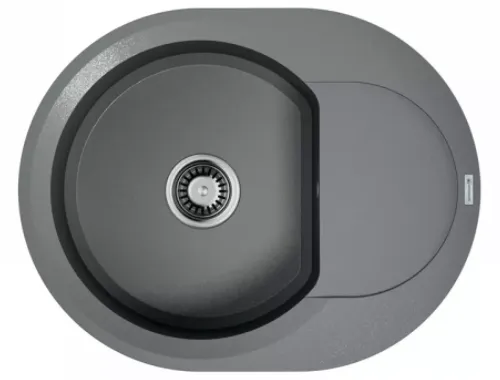 Фото товара: Omoikiri Sakaime 60E-GR, мойка, гранит, leningrad grey
